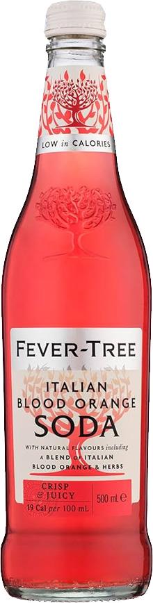 Fever Tree Italian Blood Orange Soda (500ml) - Soda Water - Black Market