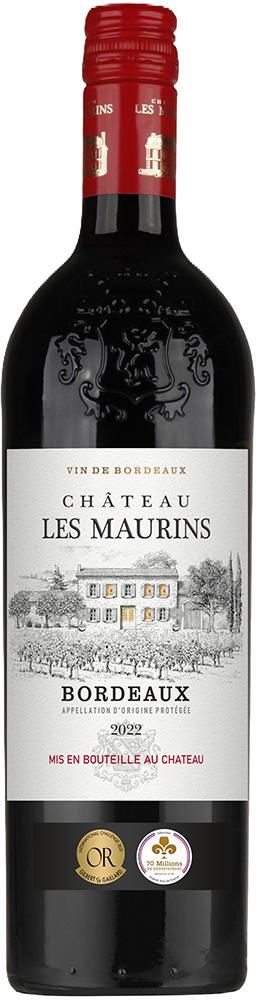 Château les Maurins Bordeaux 2022 (France) - Bordeaux Blend - Black Market