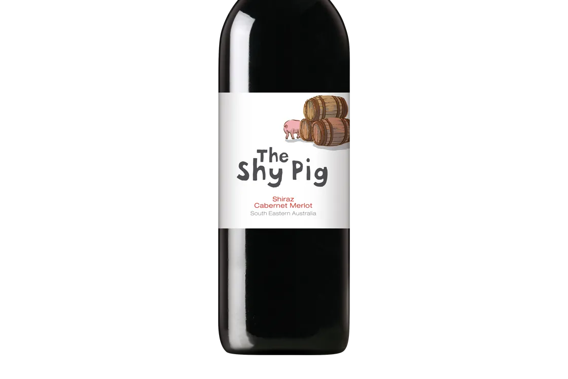 The Shy Pig South Eastern Australia Shiraz Cabernet Merlot 2023 (Australia) - Shiraz - Black Market