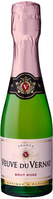 Veuve Du Vernay Brut Rosé NV 200ml (France) - Rosé - Black Market