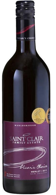 Saint Clair Vicar's Choice Merlot 2015 - Merlot - Black Market