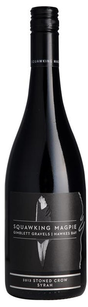 Squawking Magpie Gimblett Gravels Stoned Crow Syrah 2013 - Syrah - Black Market