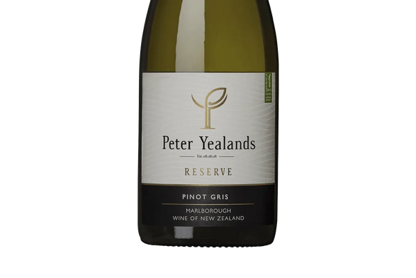Peter Yealands Reserve Marlborough Pinot Gris 2017 (T) - Pinot Gris - Black Market