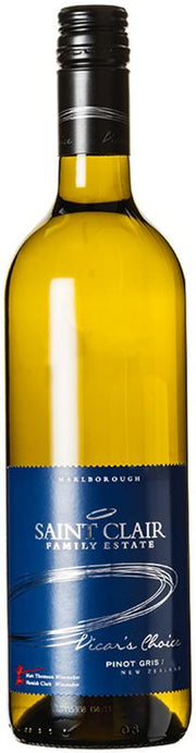 Saint Clair Vicar's Choice Marlborough Pinot Gris 2017 - Pinot Gris - Black Market