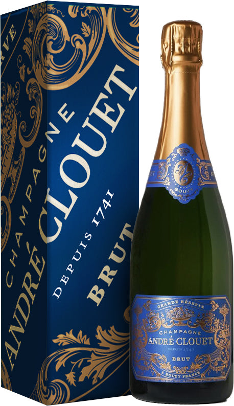 André Clouet Grande Réserve Brut Grand Cru Blanc de Noir NV (France) (Gift Box) - Brut - Black Market