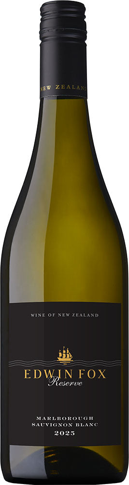 Edwin Fox Reserve Marlborough Sauvignon Blanc 2025 - Sauvignon Blanc - Black Market
