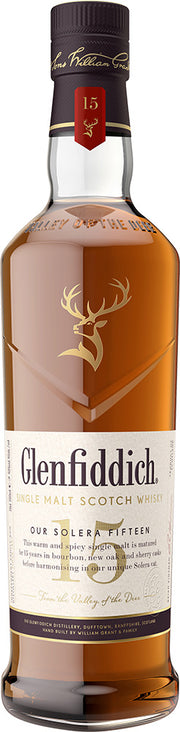 Glenfiddich 15YO Single Malt Scotch Whisky (700ml) - Whisky - Black Market