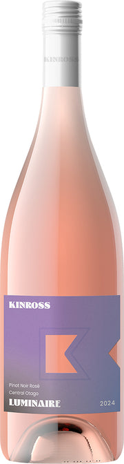 Kinross Luminaire Home Vineyard Central Otago Pinot Noir Rosé 2024 - Rosé - Black Market