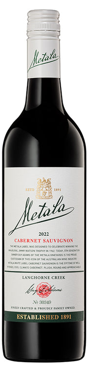 Metala White Label Langhorne Creek Cabernet Sauvignon 2022 (Australia) - Cabernet Sauvignon - Black Market