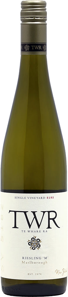 Te Whare Ra Single Vineyard Marlborough Riesling 'M' 2022 - Riesling - Black Market