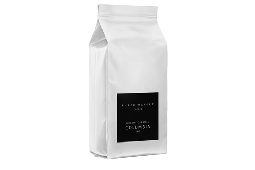Black Market 100% Colombian Coffee 1KG (Plunger) - Coffee - Black Market