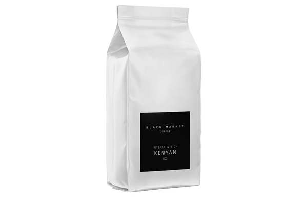 Black Market 100% Kenyan Coffee 1KG (Beans) - Coffee - Black Market