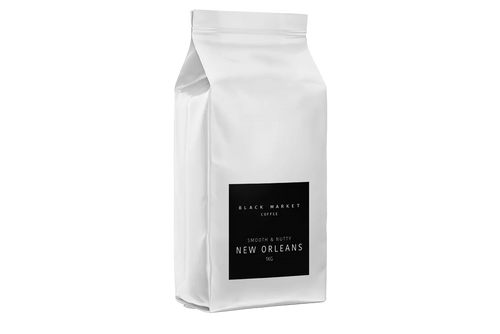 Black Market New Orleans Coffee Blend 1KG (Beans) - Coffee - Black Market