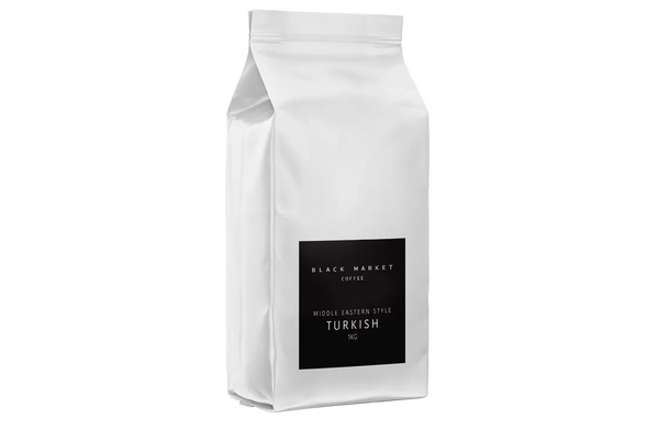 Black Market Turkish Coffee Blend 1KG (Plunger) - Coffee - Black Market