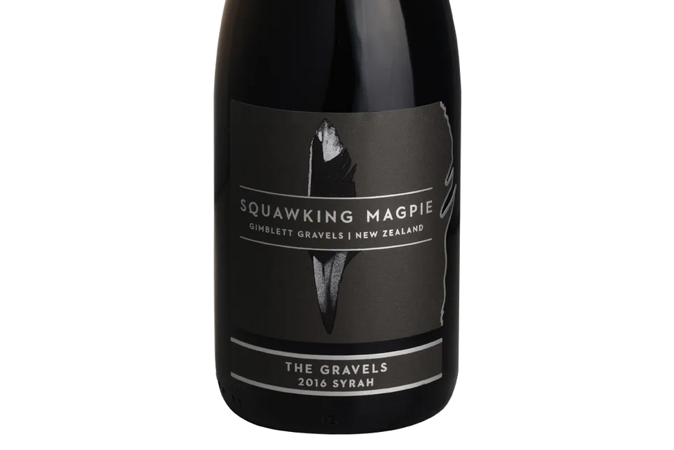Squawking Magpie's Single Vineyard 'The Gravels' Hawkes Bay Syrah 2016 - Shiraz - Black Market