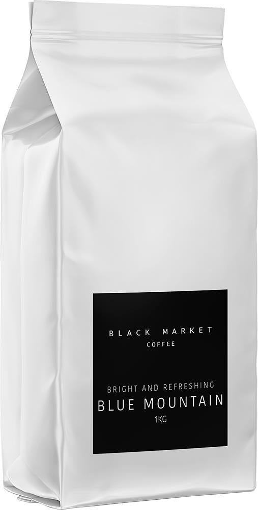 Black Market Blue Mountain Style Coffee Blend 1KG (Beans) - Coffee - Black Market