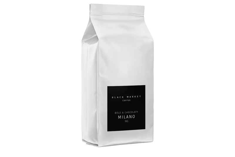 Black Market Milano Coffee Blend 1KG (Espresso) - Coffee - Black Market