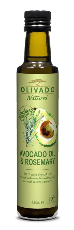 Olivado Rosemary-infused Avocado Oil Special (250ml) - Oil - Black Market
