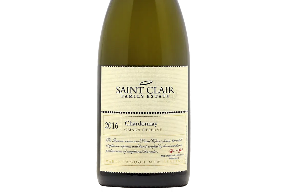 Saint Clair Omaka Reserve Marlborough Chardonnay 2016 - Chardonnay - Black Market