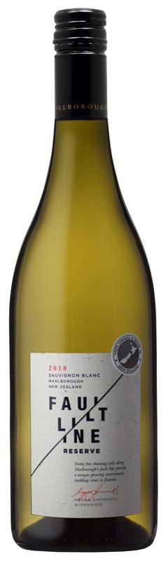 Faultline Reserve Marlborough Sauvignon Blanc 2018 - Sauvignon Blanc - Black Market