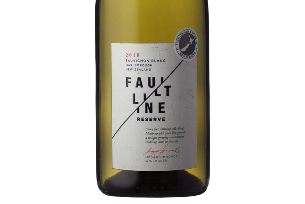 Faultline Reserve Marlborough Sauvignon Blanc 2018 - Sauvignon Blanc - Black Market