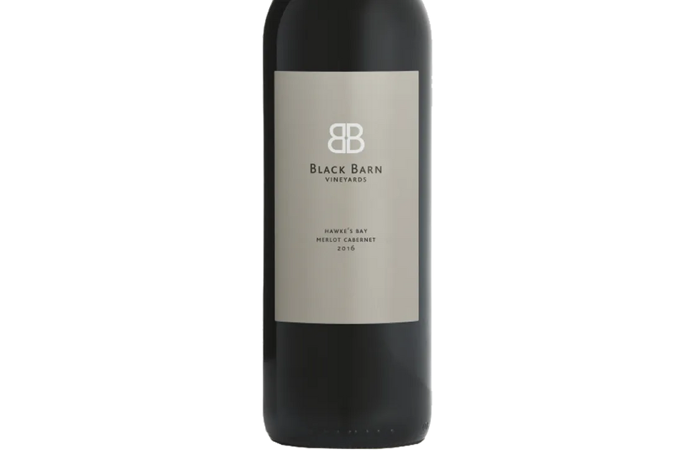 Black Barn Hawke's Bay Merlot Cabernet Franc 2016 - Merlot - Black Market