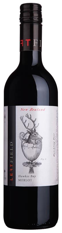 Left Field Hawkes Bay Merlot 2017 - Merlot - Black Market