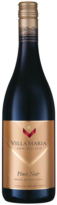 Villa Maria Cellar Selection Marlborough Pinot Noir 2017 - Pinot Noir - Black Market