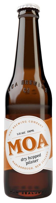 Moa Dry Hopped Pilsner 330ml - Beer - Black Market