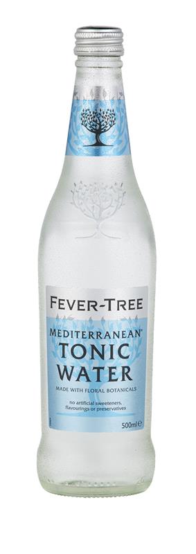 Fever Tree Premium Mediterranean Tonic Water 8 x 500ml - Tonic Water - Black Market