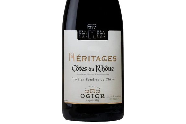 Ogier Heritages Côtes du Rhône Rouge 2017 (France) - - Black Market