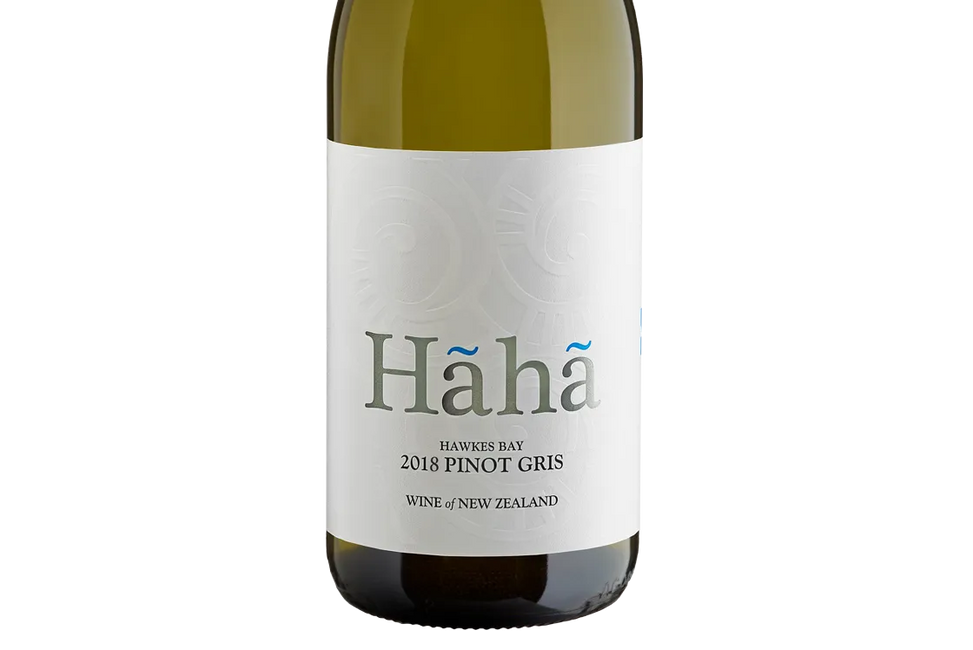 Haha Hawke's Bay Pinot Gris 2018 - Pinot Gris - Black Market