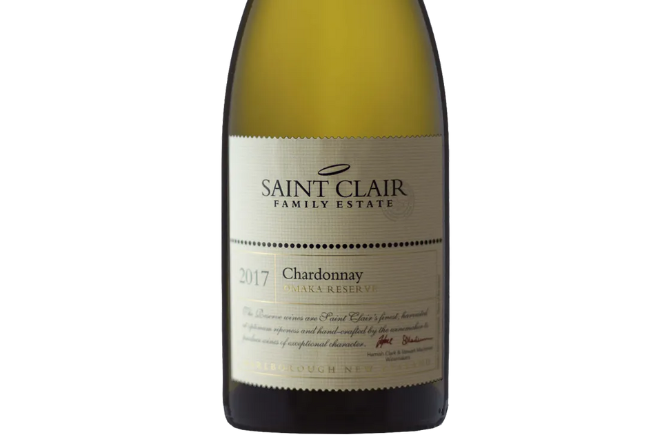 Saint Clair Omaka Reserve Marlborough Chardonnay 2017 - Chardonnay - Black Market