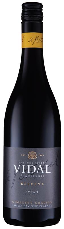 Vidal Reserve Gimblett Gravels Hawkes Bay Syrah 2017 - Syrah - Black Market