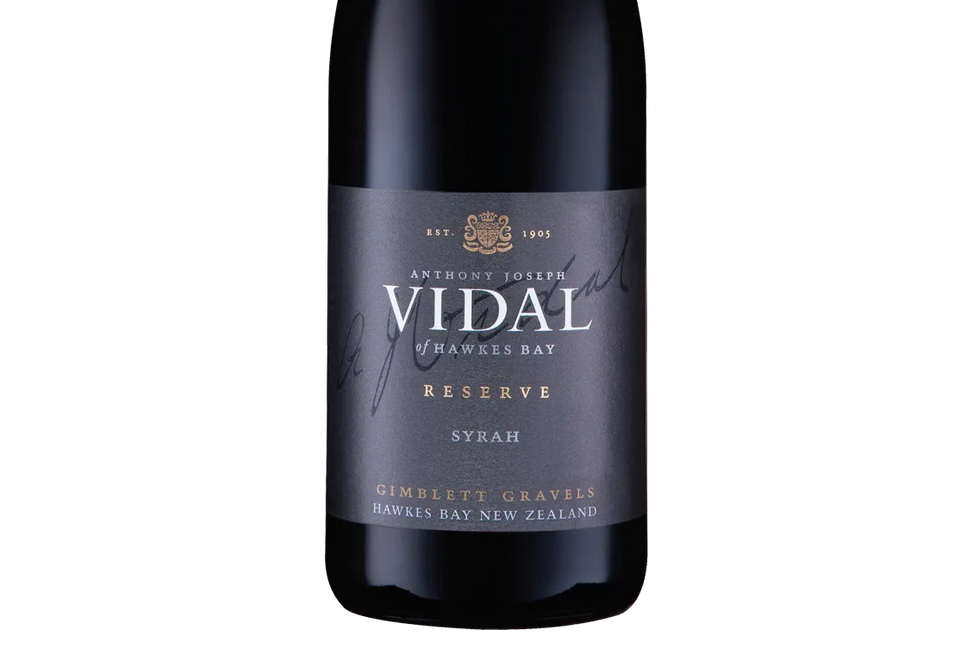 Vidal Reserve Gimblett Gravels Hawkes Bay Syrah 2017 - Syrah - Black Market