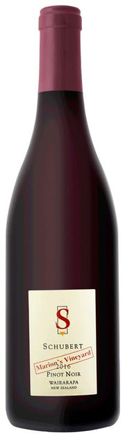 Schubert Marion's Vineyard Wairarapa Pinot Noir 2016 - Pinot Noir - Black Market