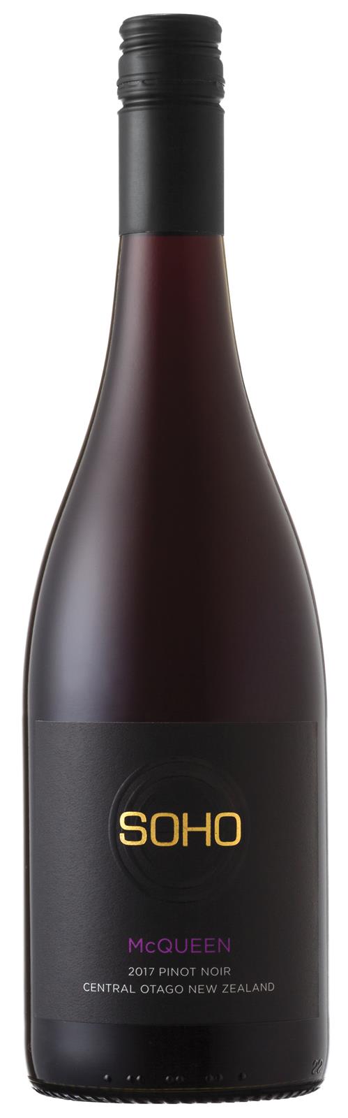 Soho Black Label 'McQueen' Central Otago Pinot Noir 2017 - Pinot Noir - Black Market