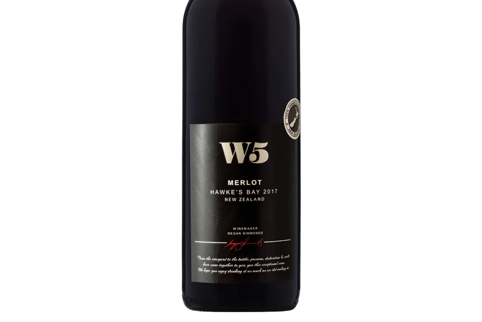 W5 Hawke's Bay Merlot 2017 - Merlot - Black Market
