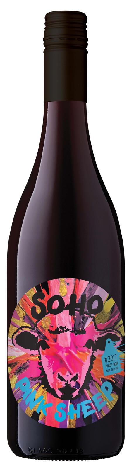 Soho Pink Sheep Marlborough Pinot Noir 2017 - Pinot Noir - Black Market