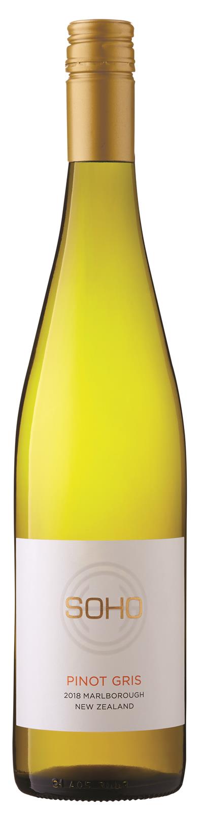 Soho White Collection Marlborough Pinot Gris 2018 - Pinot Gris - Black Market