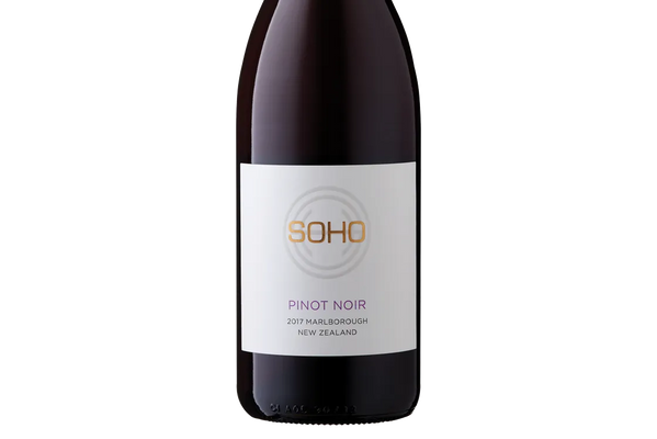 Soho White Collection Marlborough Pinot Noir 2017 - Pinot Noir - Black Market
