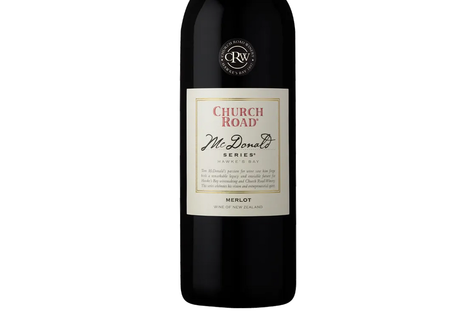 Church Road McDonald Series Hawke's Bay Merlot 2015 - Merlot - Black Market