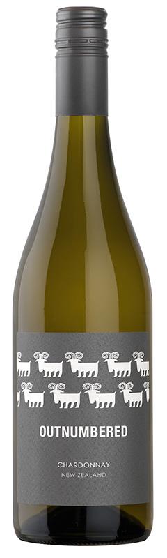 Outnumbered Hawke's Bay Chardonnay 2017 - Chardonnay - Black Market