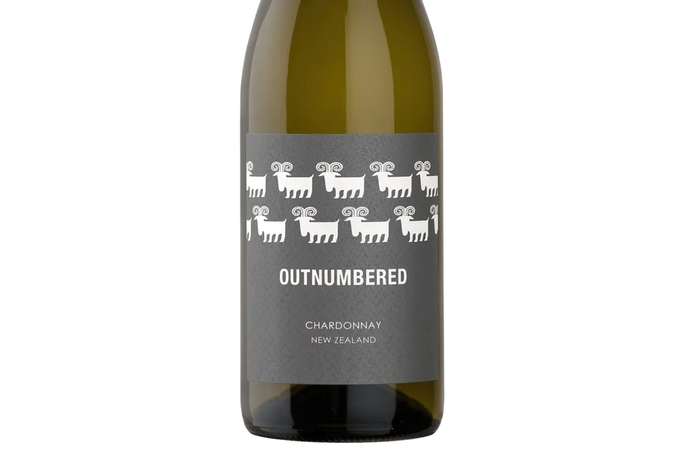 Outnumbered Hawke's Bay Chardonnay 2017 - Chardonnay - Black Market