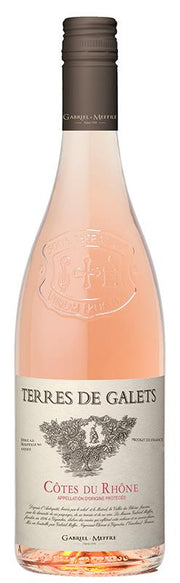 Gabriel Meffre Terre de Galets Côtes du Rhône Rosé 2017 (France) - Rosé - Black Market