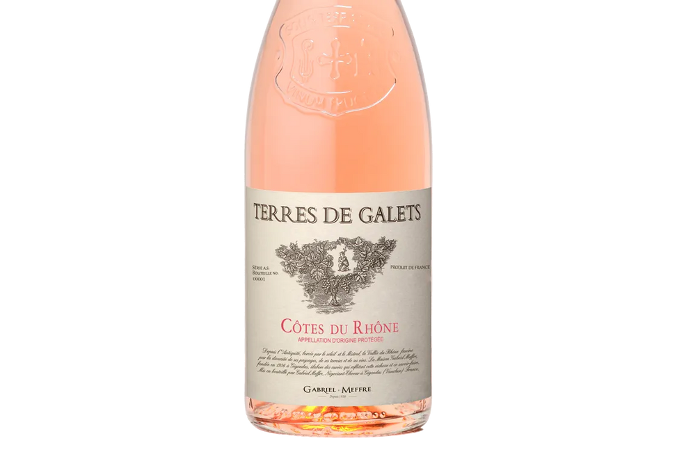 Gabriel Meffre Terre de Galets Côtes du Rhône Rosé 2017 (France) - Rosé - Black Market