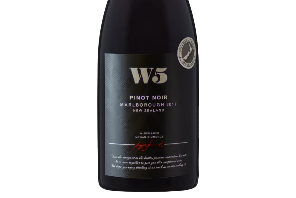 W5 Marlborough Pinot Noir 2017 - Pinot Noir - Black Market