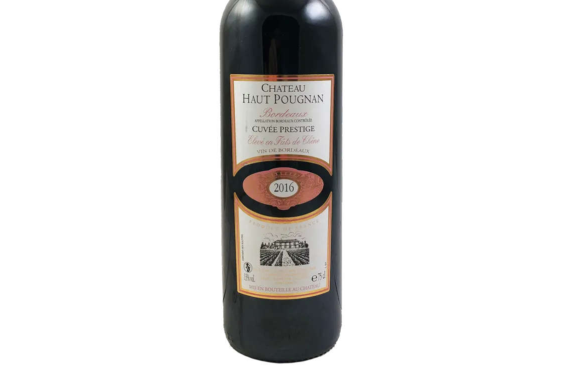 Château Haut Pougnan Bordeaux Cuvée Prestige 2016 (France) - Bordeaux Blend - Black Market