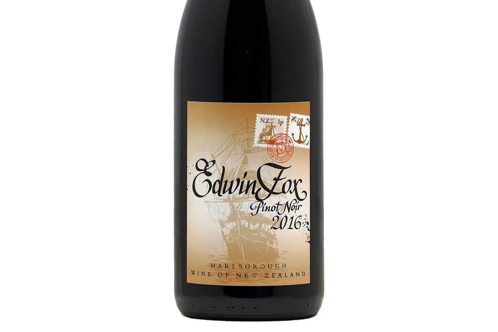 Edwin Fox Marlborough Pinot Noir 2016 - Pinot Noir - Black Market