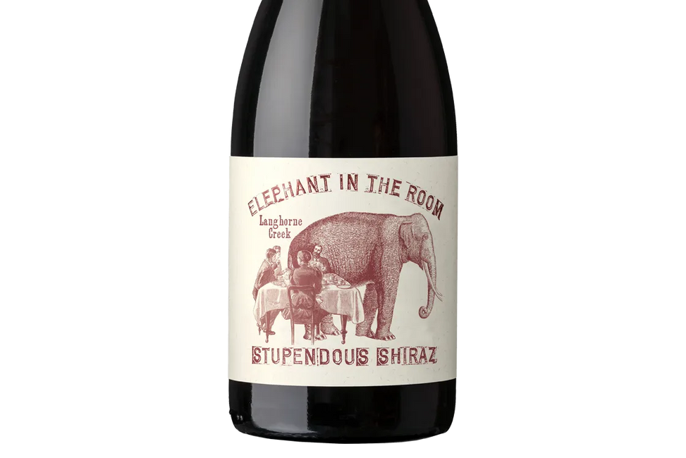 Elephant In The Room Stupendous Langhorne Creek Shiraz 2017 (Australia) - Shiraz - Black Market